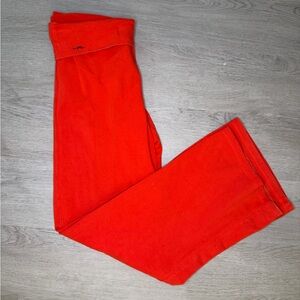 Ralph Lauren - Lauren Active- Red Wide Leg Yoga Pants
